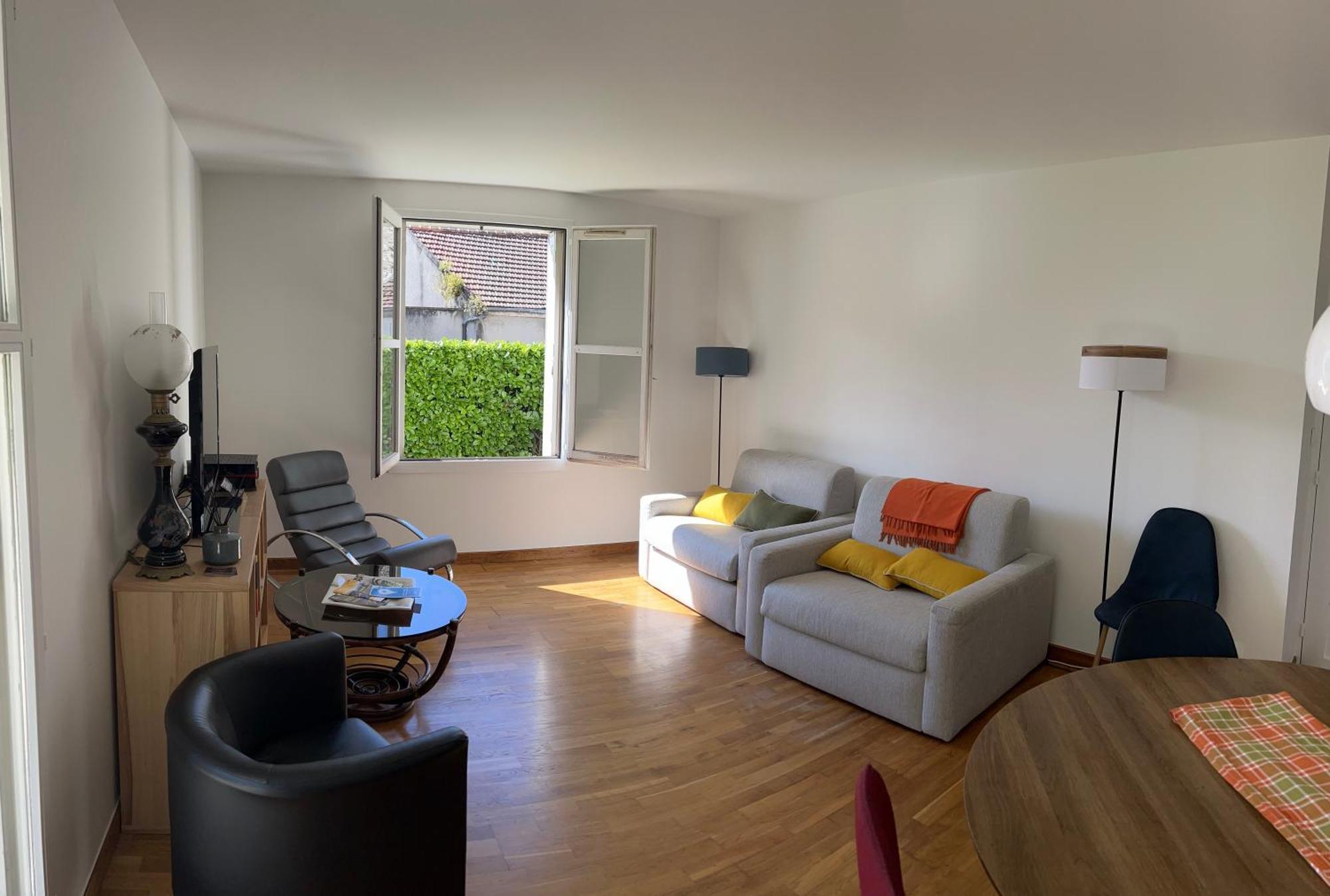 Appartement Standing Avec Jardin, 4 Personnes, Strategiquement Situe Mantes-la-Jolie Eksteriør billede