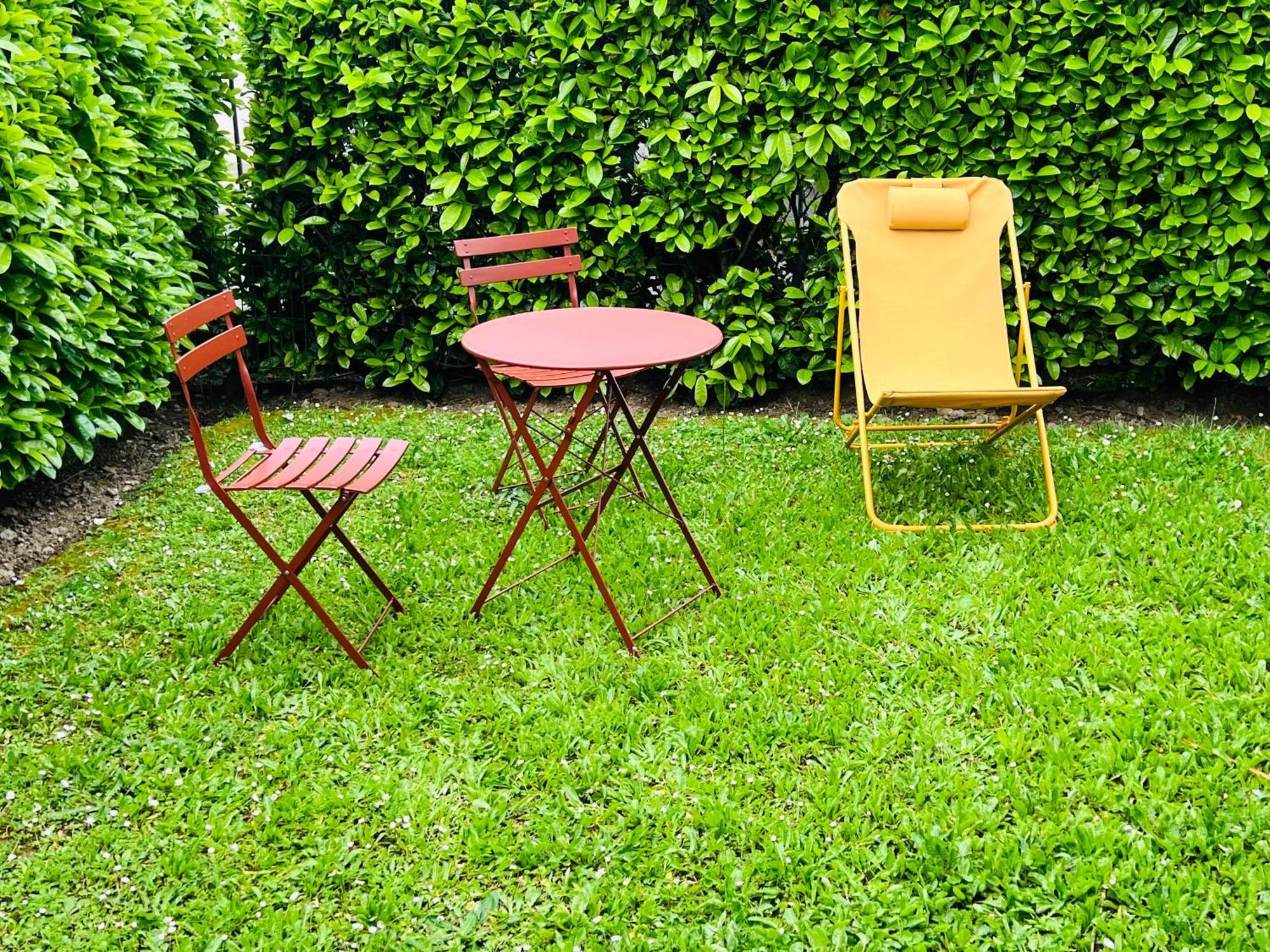 Appartement Standing Avec Jardin, 4 Personnes, Strategiquement Situe Mantes-la-Jolie Eksteriør billede