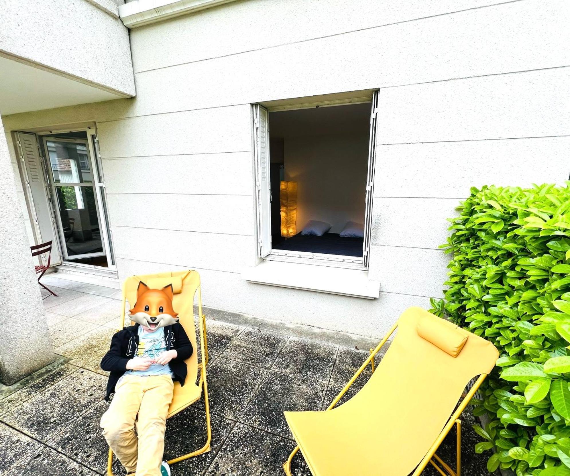 Appartement Standing Avec Jardin, 4 Personnes, Strategiquement Situe Mantes-la-Jolie Eksteriør billede